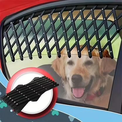 Fenstergitter für Haustiere, Lüftungsschutzgitter für Hunde, Autos, SUVs, LKWs