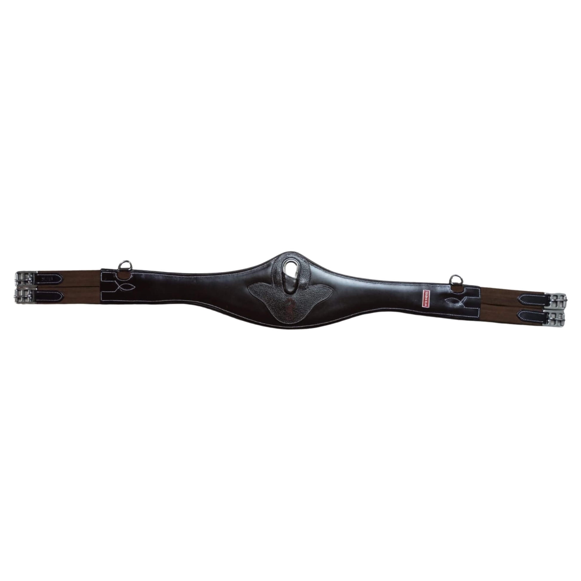 Premium Leather Horse Girth with Snap Hook – Durable & Padded - Youshaelia