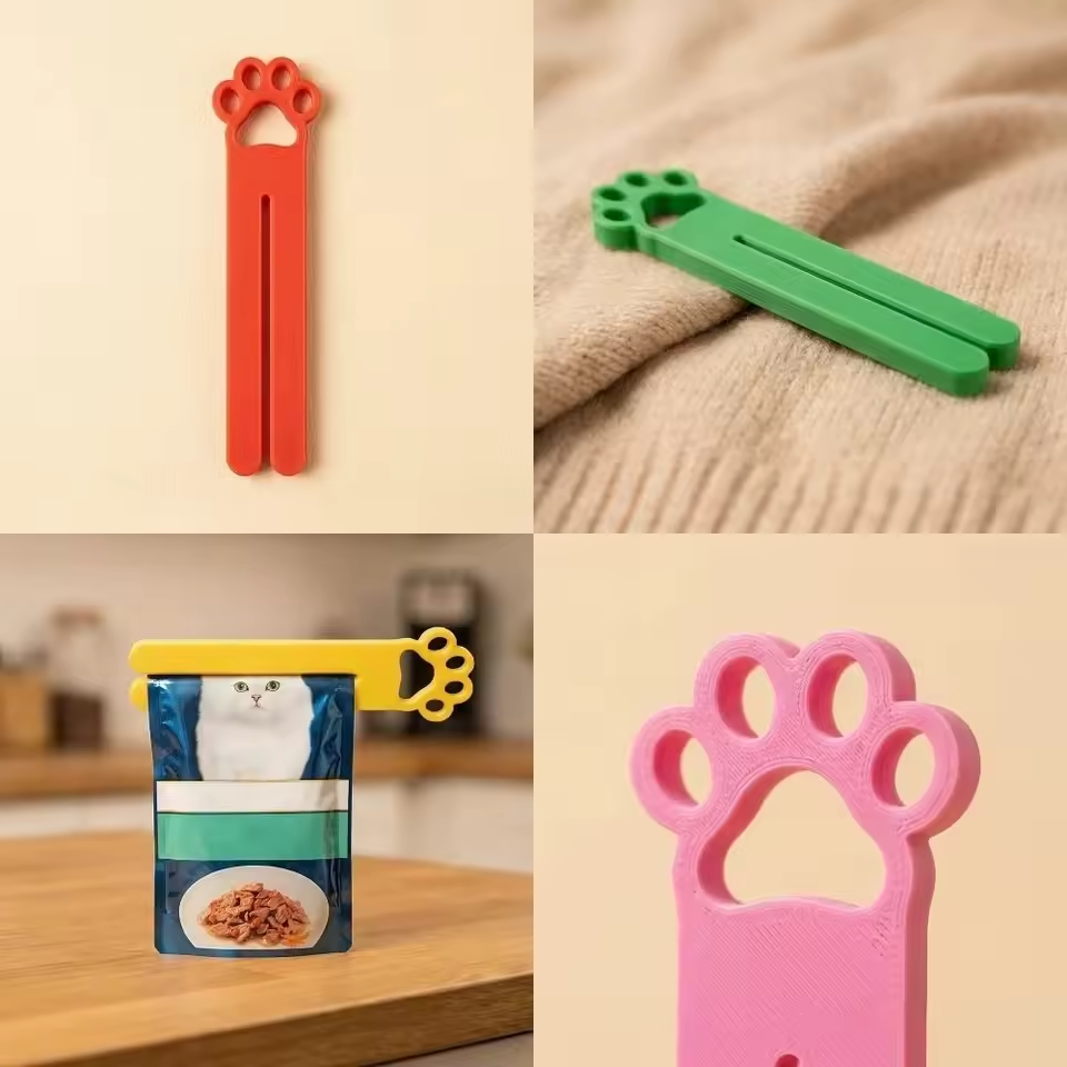 Katzenleckerli-Quetschlöffel Katzenpfoten-Design Abfallfreies Snack-Tubenfutterwerkzeug